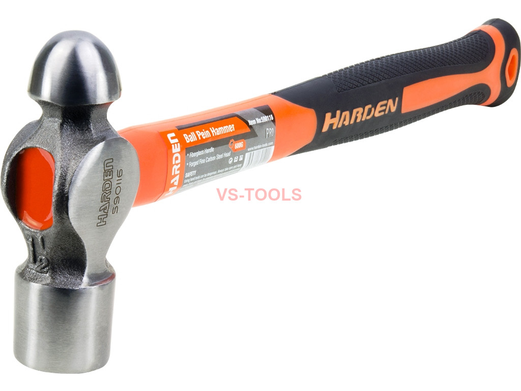 24oz Ball Pein Peen Hammer Cushion Grip Fiberglass Untislip